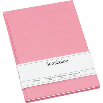 Diář Semikolon, Nelinkovaný zápisník Uni Classic B5 růžový - Formadore