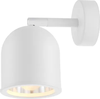 Nástěnné svítidlo Kaspa, Nástěnné svítidlo Spark 1 s bílým připojením bílé - Formadore