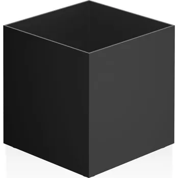 Úložný box Decor Walther, Koupelnová dóza Corner 8,5 cm černá matná - Formadore