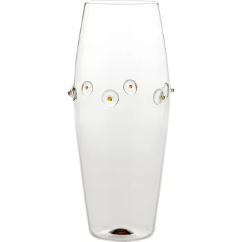 Váza Zafferano, Váza Patèa vypouklá 30 cm zlatožlutá - Formadore