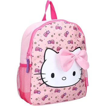 Dětský batoh Vadobag • Dívčí batoh Hello Kitty s 3D mašlí - 7,75l
