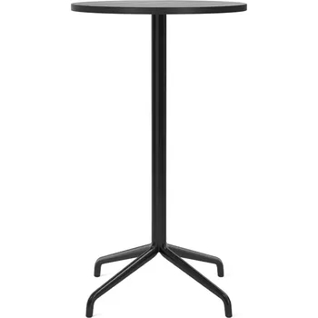Jídelní stůl Audo Copenhagen, Barový stůl Harbour Column Star Base vysoký 60 cm černý - Formadore