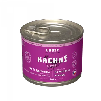 Krmivo pro psa Kachní s rýží a prebiotiky 200g