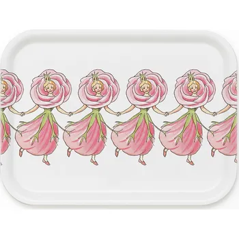 Design House Stockholm, Servírovací tác Elsa Beskow Rose, 20 x 27 cm - Formadore