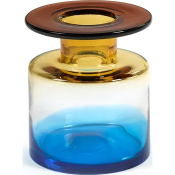 Váza Serax, Váza Wind & Fire, 22 cm, hnědo-modrá - Formadore