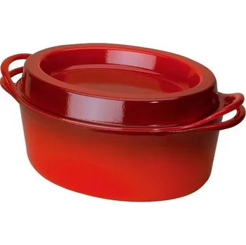 Pánev Le Creuset, Hrnec Doufeu Tradition Collection 32 cm višňový - Formadore