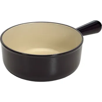 Le Creuset, Rendlík fondue Fondue Caquelon Tradition Collection 18 cm černý - Formadore