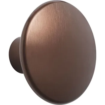 Věšák Muuto, Háček na zeď Dots Metal 2,7 cm umbra - Formadore
