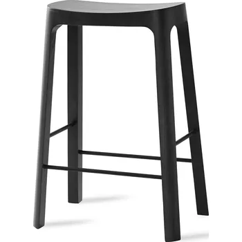 Barová židle Please Wait To Be Seated, Barová stolička Crofton, 65 cm, černá - Formadore