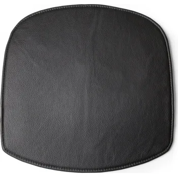 Polštář Design House Stockholm, Podsedák na židli Wick, černý kožený - Formadore