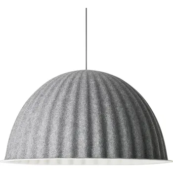 Muuto, Závěsná lampa Under The Bell 82 cm šedá - Formadore
