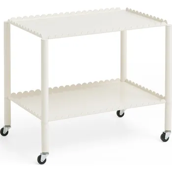 Úložný box Hay, Stolek na kolečkách Arcs nízký béžový - Formadore