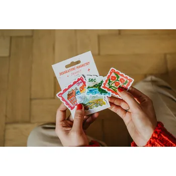 Dekorativní magnet ePiPí Dekorativní magnetky - Známky