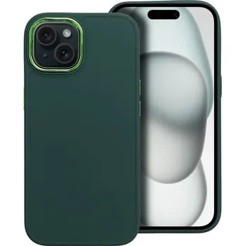Pouzdro na mobilní telefon OEM Pouzdo FRAME APPLE IPHONE 15 zelené