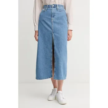 Dámská sukně Džínová sukně Calvin Klein Jeans J20J225192 modrá 55J, vel. 28