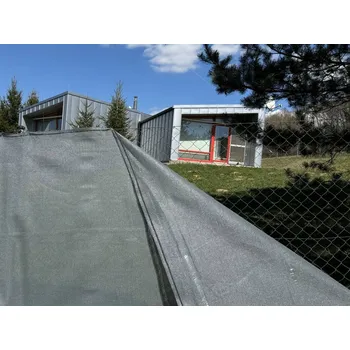 Stínicí plachta Sítě stínící na plot PloteS 150 stínivost 90%, šedá, 1,2x50m