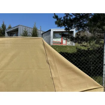 Stínicí plachta Sítě stínící na plot PloteS 150 stínivost 90%, písková, 1x50m