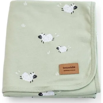 Dětská deka bonjourbébé Dětská bavlněná deka Funny Farm