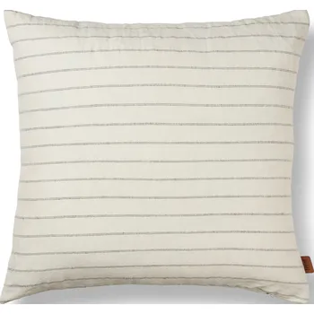 Polštář Ferm Living, Dekorativní polštář Grand s pruhy lomená bílá - Formadore