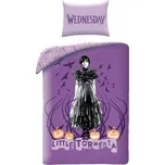 Halantex • Bavlněné ložní povlečení Wednesday - motiv Little Tormenta - 100% bavlna - 70 x 90 cm + 140 x 200 cm