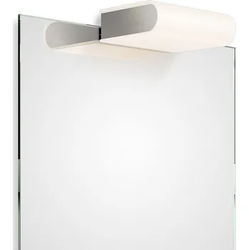 Nástěnné svítidlo Decor Walther, Světlo nad zrcadlo Book Clip On 15 cm nikl - Formadore