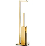 Decor Walther, Stojan na toaletní papír a WC štětku Corner zlatý - Formadore