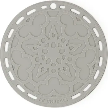 Úložný box Le Creuset, Podložka pod horké nádobí Le Creuset se vzorem 20 cm světle šedá - Formadore