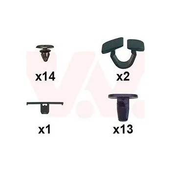 Autodílna Montážní sada, víko motoru VAN WEZEL 4907797