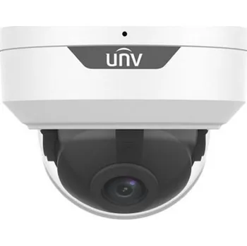 IP kamera UNV IPC325LE-ADF40K-G Venkovní-antivandal 5Mpix 30fps/Dome/H.265+ /4,0 mm(91,2st) /Mikrofon/WDR / IR30m/Micro SD/PoE