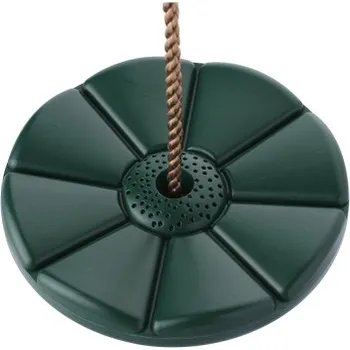 Dětská houpačka Disk houpací průměr 28 cm - tmavě zekená