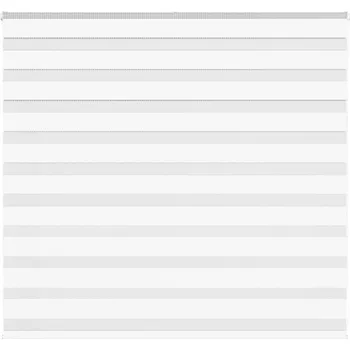 Roleta Zebra roleta bílá 160x100 cm šířka látky 155,9 cm polyester