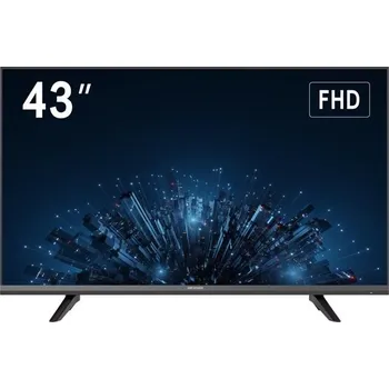 Počítač Hikvision DS-D5043F3-1V0S - 43" D-LED monitor, 60Hz VA 1920x1080; odezva 6,5ms, kontrast 4000:1, VGA, HDMI, Audio, USB