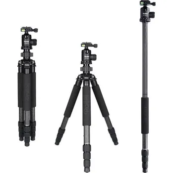 Stativ Rollei Stativ Rock Solid Tripod Gamma Mark II/ Zátěž 20kg/ Vytažený 163.5 cm/ Karbon