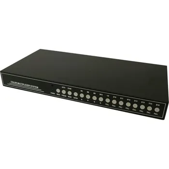 Video kabel XtendLan Kvadrátor/přepínač vstupů, 16x AHD/TVI na HDMI/VGA/CVBS