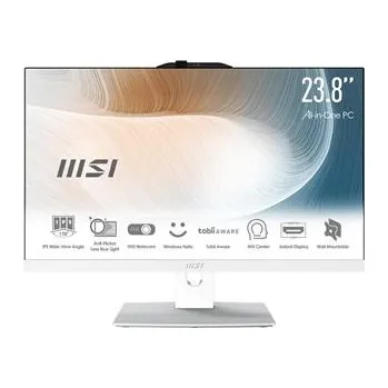 Stolní počítač MSI Modern/AM242TP 12M-1819CZ/23,8"/FHD/T/i3-1215U/8GB/500GB SSD/UHD/W11H/Bílá/2R