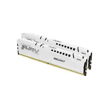 Počítač KINGSTON 32GB 6400MT/s DDR5 CL32 DIMM (Kit of 2) FURY Beast White XMP
