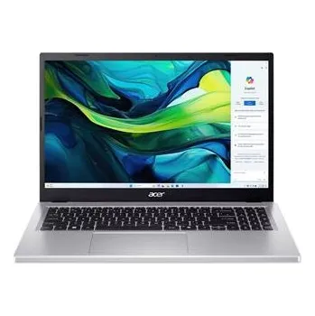 Notebook Acer Aspire Go 15/AG15-71P-77D3/i7-13620H/15,6"/FHD/16GB/512GB/UHD/W11H/Silver/2R