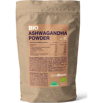 Zdraví GymBeam BIO Ashwagandha prášek, 100 g