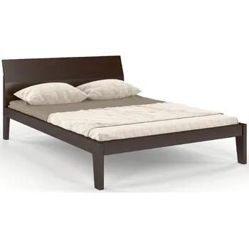 Postel Zvýšená postel z masivu buk Agava Rozměr: 120x200, Odstín moření: Palisander