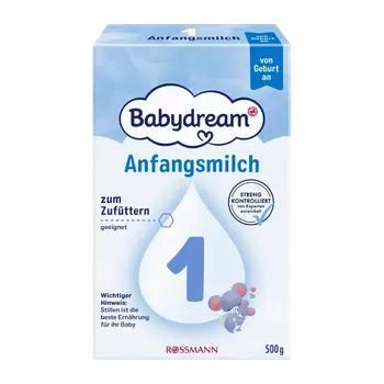 Kojenecká výživa Babydream Počáteční kojenecké mléko 1, 0m 500 g