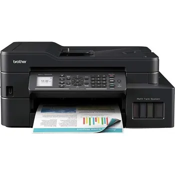 Tiskárna BROTHER inkoust MFC-T920DW / A4/ 17/16,5ipm/ 128MB/ 6000x1200/ copy+scan+print/ USB / wifi / ADF / duplex / ink tank