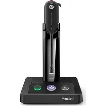 Sluchátka Yealink WH63 DECT základna s náhlavní soupravou do jednoho ucha pro Teams
