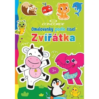 omalovánky Omalovánky podle čísel Zvířátka