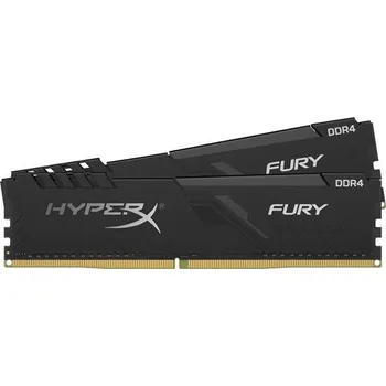 Počítač Kingston DDR4 16GB (Kit 2x8GB) HyperX FURY DIMM 3200MHz CL15 SR x8 černá