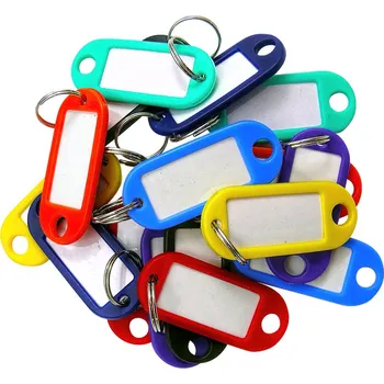 Stavebniny Plastová visačka s kroužkem