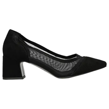 Dámské lodičky Černé Večerní Lodičky Se Síťovinou Wojas 3518181 39,5
