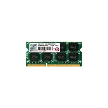 Operační paměť Transcend paměť 4GB DDR3 SO-DIMM 1333Mhz CL9 2Rx8