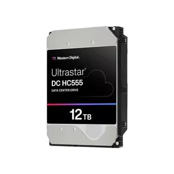 Ukládání dat Western Digital Ultrastar DC HC555 3.5in 26.1MM 12000GB 256MB 7200RPM SAS ULTRA 512E SE P3 DC HC555