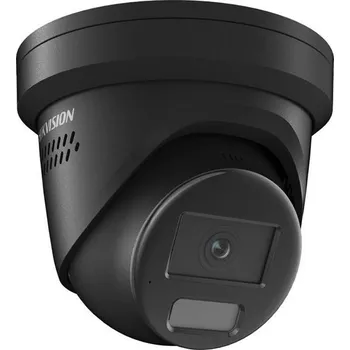 Hikvision DS-2CD2347G2H-LISU/SL(2.8mm)/eF/BLK 4MPix IP Turret Hybrid ColorVu AcuSense kamera; LED/IR 40m,130dB, A/A,IP67