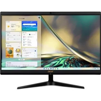Stolní počítač ACER PC Aspire C22-1700, i3-1215U,21.5”FHD,4GB,256GB M2 SSD,Iris Xe,W11PRO,black